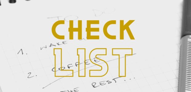 The Ten Day Checklist
